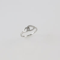 14k White Gold Diamond Ring  - #61526